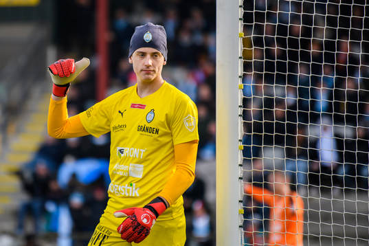 AFC Eskilstunas målvakt Wille Jakobsson