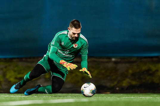 Kalmars målvakt Lucas Hägg-Johansson