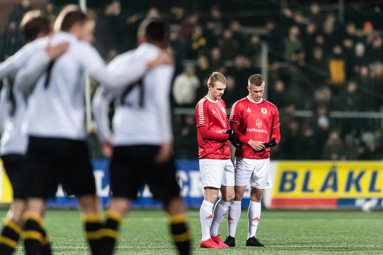 Kalmars spelare deppar