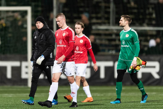 Kalmars spelare deppar