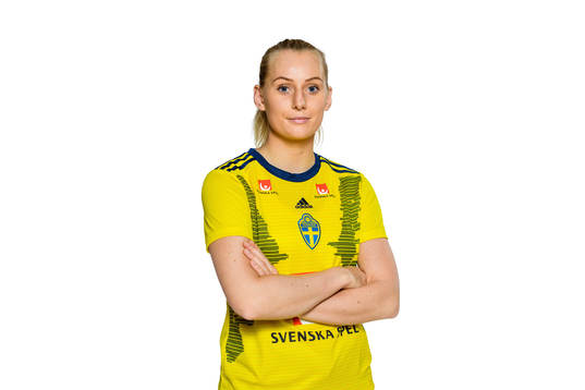 Stina Blackstenius poses for a portrait