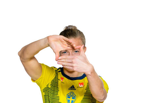 Hanna Glas poses for a portrait