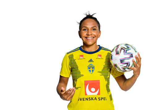 Madelen Janogy poses for a portrait