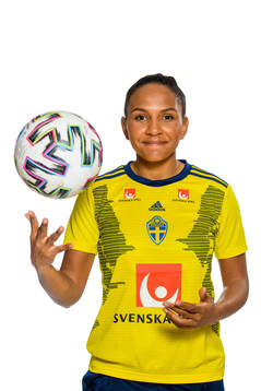 Madelen Janogy poses for a portrait