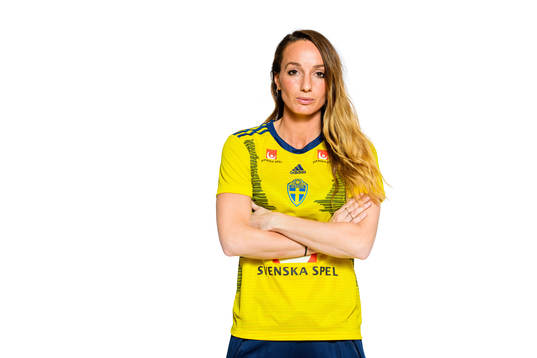 Kosovare Asllani poses for a portrait