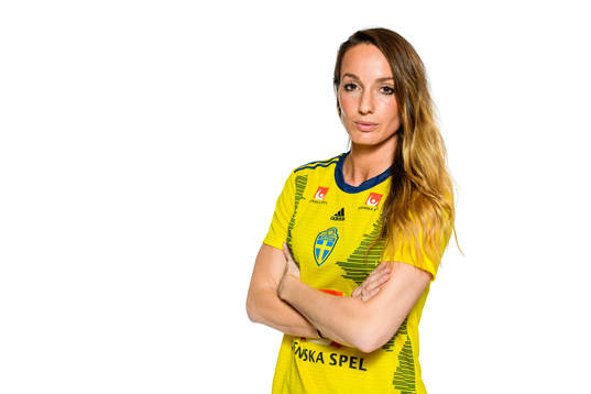 Kosovare Asllani poses for a portrait