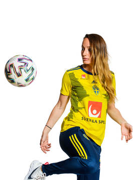 Kosovare Asllani poses for a portrait