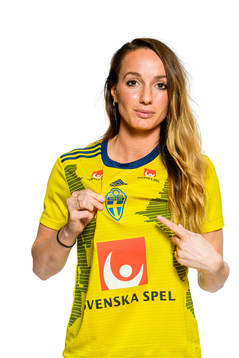 Kosovare Asllani poses for a portrait