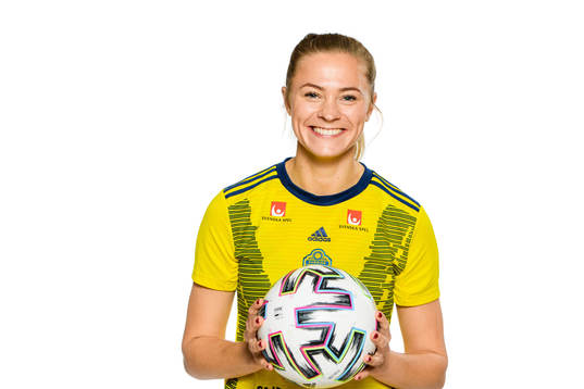 Fridolina Rolfö poses for a portrait