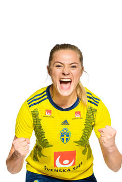 Fridolina Rolfö poses for a portrait