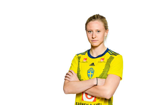 Rebecka Blomqvist poses for a portrait