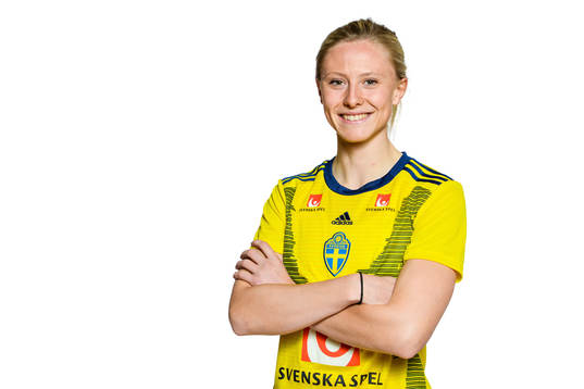 Rebecka Blomqvist poses for a portrait