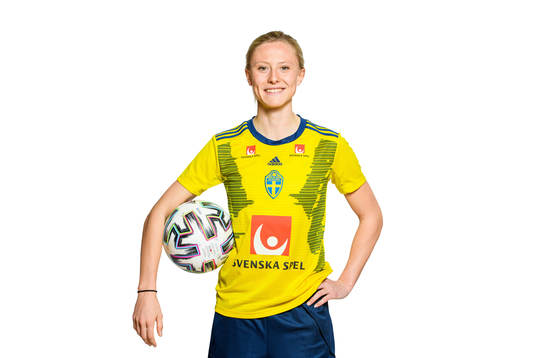 Rebecka Blomqvist poses for a portrait