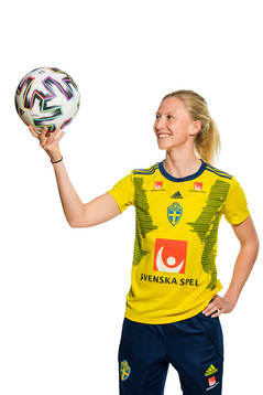 Rebecka Blomqvist poses for a portrait
