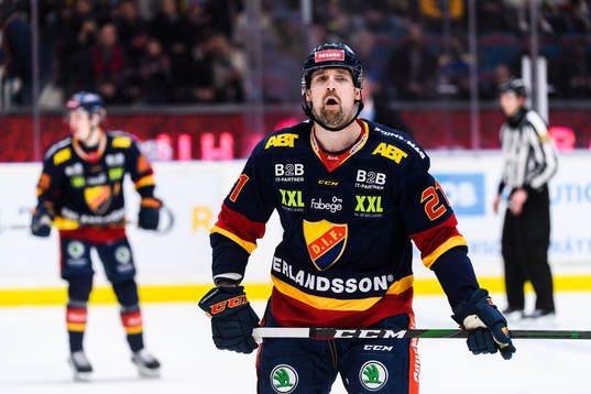 Djurgårdens Patrik Berglund deppar