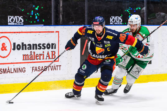 Djurgårdens Jacob Josefson och Rögles Mattias Sjögren