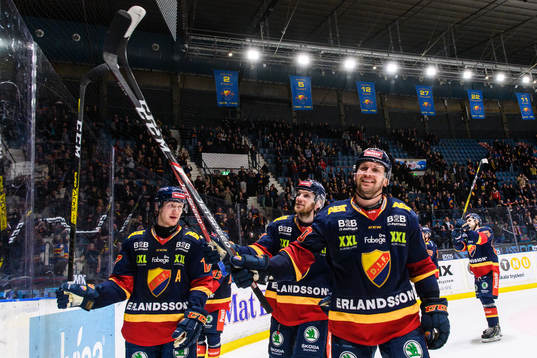 Djurgårdens Niclas Bergfors jublar