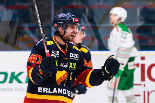 Djurgårdens Jacob Josefson jublar