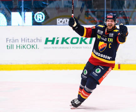 Djurgårdens Jacob Josefson jublar