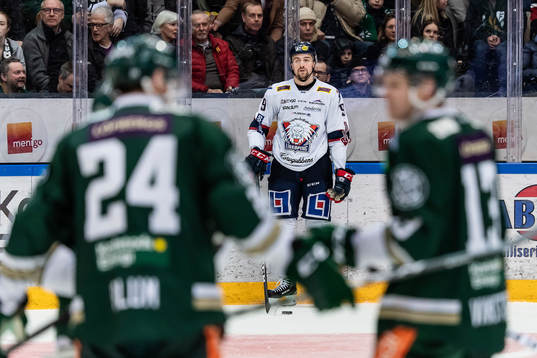 Linköpings Mikael Frycklund blir utvisad