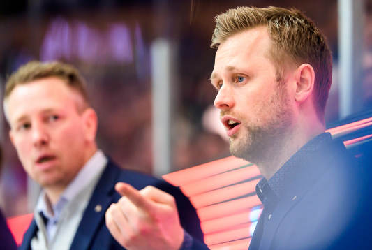 Linköpings assisterande tränare Daniel Eriksson