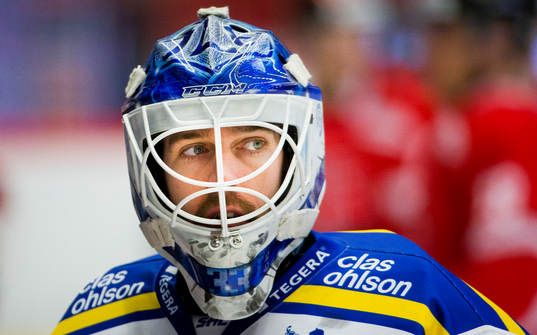 Leksands målvakt Axel Brage