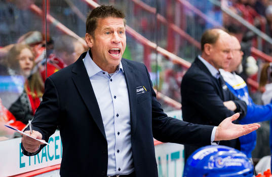 Leksands tränare Ulf Samuelsson deppar