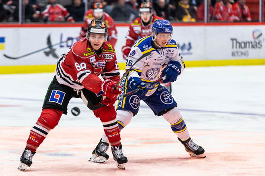 Örebros Joonas Rask och Leksands Patrik Zackrisson