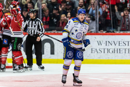Leksands Patrik Zackrisson deppar