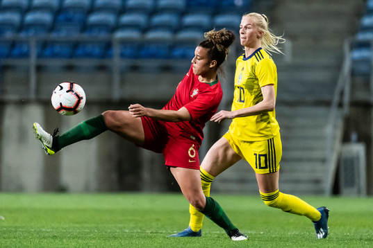 Andreia Norton of Portugal and Sofia Jakobsson of Sweden