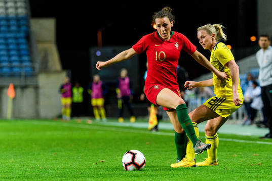 Ana Leite of Portugal and Hanna Glas of Sweden