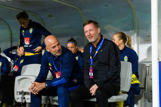 Magnus Wikman, assistant coach and Peter Gerhardsson, head