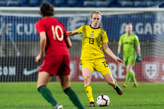 Amanda Ilestedt of Sweden