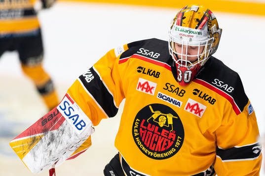 Luleås målvakt Jesper Wallstedt