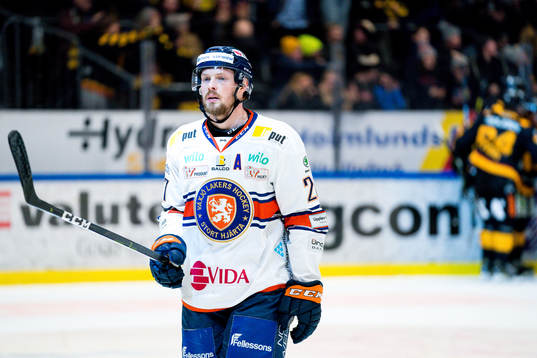 Växjös Martin Lundberg  deppar