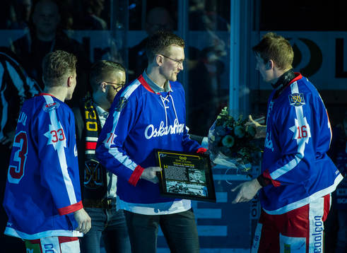 Före detta Oskarshamns spelaren Tom Linder blev invald i