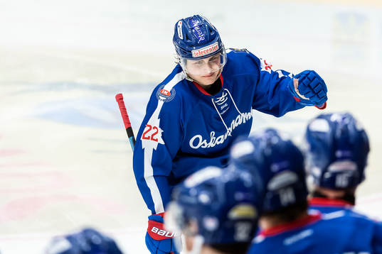 Oskarshamns John Dahlström jublar