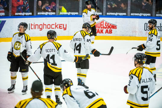 Brynäs spelare deppar