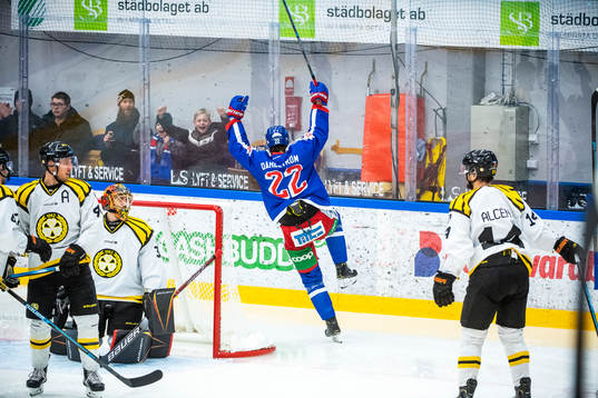 Oskarshamns John Dahlström jublar