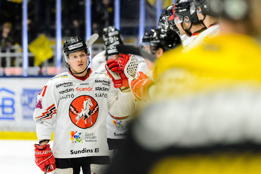 Vita Hästens Linus Andersson jublar