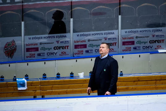 Björklövens tränare Joakim Fagervall