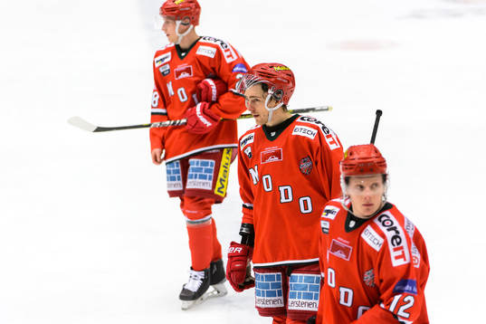 Modos Linus Pettersson, Johan Forsberg och Fredrik Olofsson