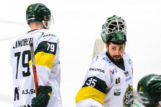 Björklövens målvakt Joe Cannata