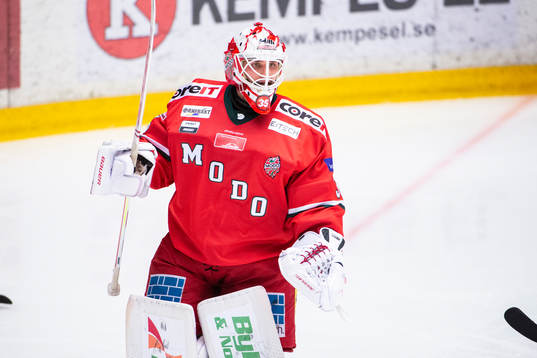 Modos målvakt Patrik Bartosak