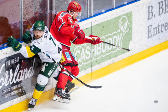 Björklövens Zach Palmquist och Tobias Åhström