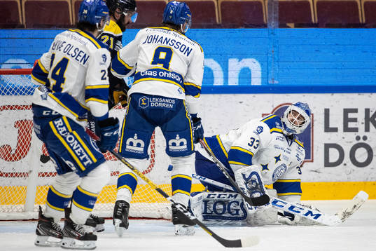 Leksands målvakt Axel Brage