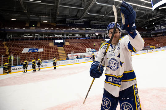 Leksands Johan Fransson  jublar