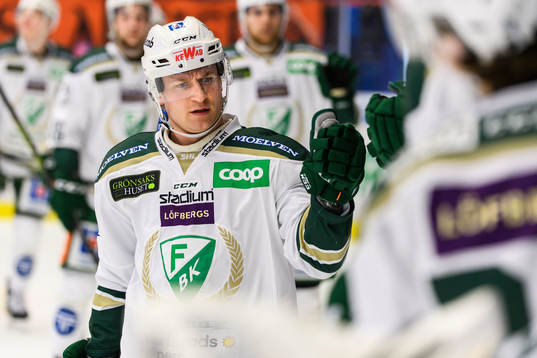 Färjestads Marcus Nilsson jublar