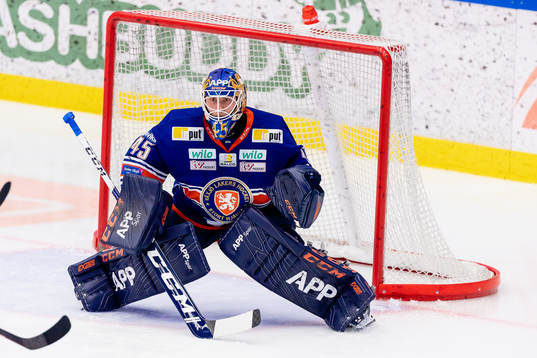 Växjös målvakt Viktor Andrén