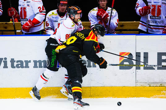 Örebros Mathias Bromé och Brynäs Niclas Andersén